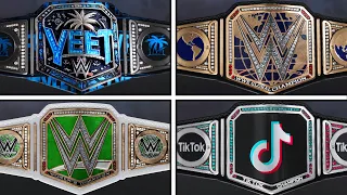 20 Best Custom Championships in WWE 2K24 !!!