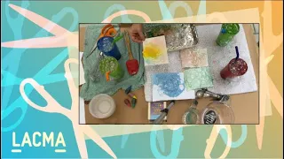 Make Art @ Home | Printing with Colorful Bubbles