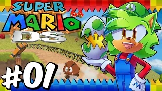 Super Mario 64 DS (100%) | Part 1 | Bob-omb Battlefield (Nintendo DS)