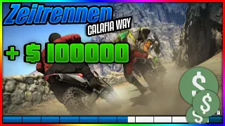 GTA Online 100.000$ in 1 Minute! Aktuelles Zeitrennen Calafia Way