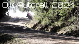 O.K Autoralli Kouvola 2024 Crash || Action || Slides