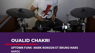 Oualid CHAKRI - Uptown Funk (Drum cover) – Maroc