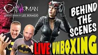 BEHIND THE SCENES | Double Live Unboxing Catwoman 1/3 Statue | Prime 1 Studio : Lee Bermejo