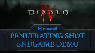 Penetrating Shot Rogue Endgame - Diablo 4