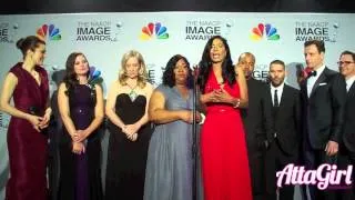 ABC's Scandal Cast talks Kerry Washington Backstage at the NAACP Image Awards 2013