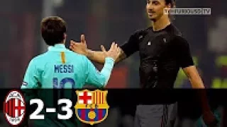 AC Milan vs FC Barcelona 2-3 All Goals and Highlights with English Commentary (UCL) 2011-12 HD 720p