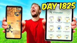 I Traded 100 Pokémon Daily for 5 Years Straight