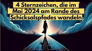 4 Sternzeichen, die im  Mai 2024 am Rande des Schicksalspfades wandeln #horoskop