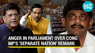 Cong MP's 'Separate South Nation' Remark Stirs Up Hornet's Nest; BJP Demands Apology In Parliament