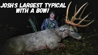 Josh's Largest Typical Whitetail EVER The Hunt For HollyWood! | Bowmar Bowhunting |