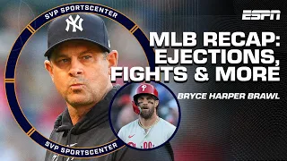 MLB RECAP 🔥 Boone ejected, Phillies-Giants BRAWL & MORE | ESPN MLB
