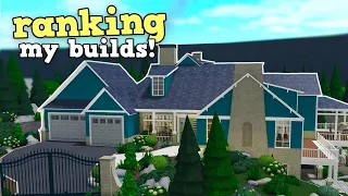 Brutally Rating MY Bloxburg Builds...