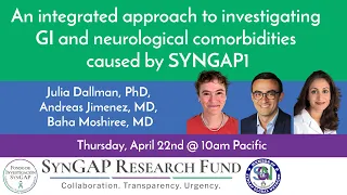 SRF | An integrated approach to investigating GI and neurological comorbidities caused by SYNGAP1 🧬