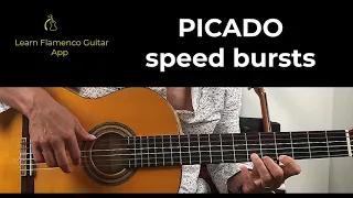 PICADO SPEED EXERCISES- FLAMENCO GUITAR