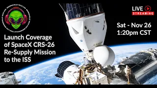 Live Coverage of SpaceX Dragon Resupply Mission to the International Space Spation (ISS)