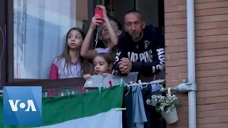 Italians Sing Volare, National Anthem to Lift Spirits Amid Coronavirus Lockdown