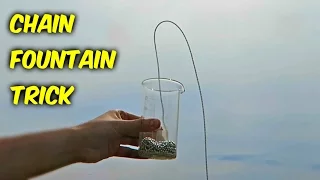 Chain Fountain - Science Experiment