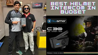 Maximizing Your Ride | Bluarmor C30 Helmet Intercom Unboxing & Installation| Best Intercom in Budget