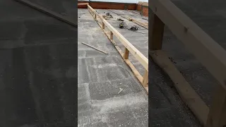 Building the roof of the house 🔨 #roof #roofing #construction #building #trending #shorts #viral