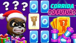 Talking Tom Gold Run Neon Rush Event LUCKY CARD Zombie Ben vs Raccoon New update Christmas 2021