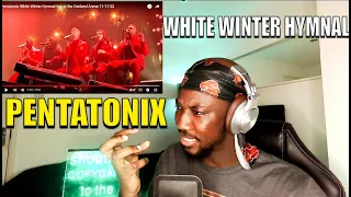 Pentatonix White Winter Hymnal live at the Oakland Arena | REACTION