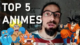 MI TOP 5 ANIMES FAVORITOS