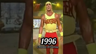 Hulk Hogan Evolution ( 1977 - 2023 ) #shorts