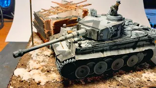 Russia 1941 winter Diorama 1/35