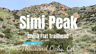 Hike #286N: Simi Peak, Thousand Oaks, CA (Narrative Version)