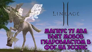 Магнус hydroblast разносит мобов в Lineage 2 Essence