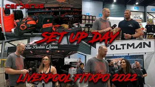 CERBERUS STRENGTH | Liverpool Fitxpo 2022 Set up day