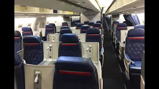 Delta 767-300 cabin tour (76Z) 4k