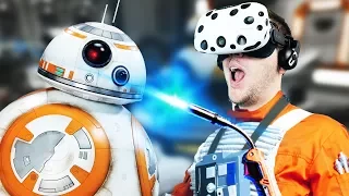 Virtual Reality Droid Repairing! - Star Wars: Droid Repair Bay Gameplay - VR HTC Vive