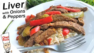 Best Liver Recipe with Onions and Peppers