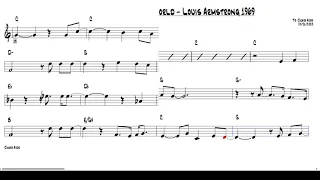 We Have All the Time in the World - Louis Armstrong 1969 (Flute C) [Sheet music]