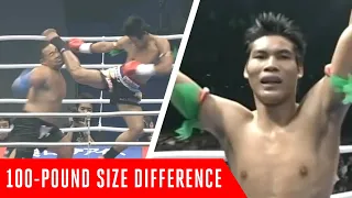 When David slayed Goliath: Kickboxing Edition - Kaoklai's Shocking KO