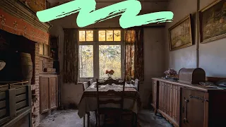 Abandoned House of A Famous Belgian Painter Died Of loneliness