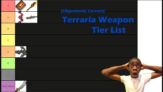 "Almost"  Every Terraria Weapon Tier List (as of 1.4.4)