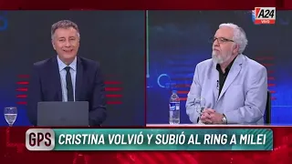 Aliverti: "Fue un Stand Up PATÉTICO el DISCURSO"