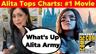 Rosa Salazar Calls Out Alita Army + Sequel Interview