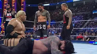 Jimmy Uso's Father Rikishi Return & Attack Roman Reigns WWE Smackdown 2023 Highlights