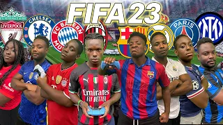 ⚽️ SFIDO i Miei 8 Fratelli a FIFA 23! chi è il piu FORTE? 😱🎮