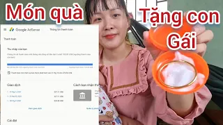 THÁNG LƯƠNG YOUTOBE CỦA NGỌC MAI VLOG LÀ BAO NHIÊU . VÀ TẶNG CON GÁI MỘT MÓN QÙA