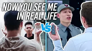 Now You See Me VS REAL LIFE (CARD SCENE RECREATED)