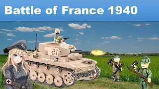 Lego/Cobi WW2 Battle of France 1940 Animation