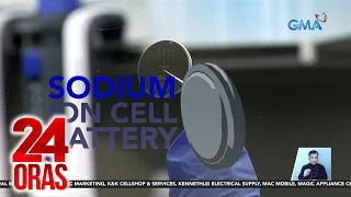 Bateryang gawa sa asin o "coin cell sodium-ion battery", na-develop ng researchers mula... | 24 Oras