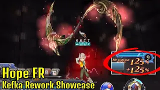 125 HP DMG INCREASE!?!? Hope FR Showcase & Kefka Rework! [DFFOO JP]