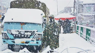 People are freezing: SCARY COLD wave has gripped large parts of North India. Snowfall in Himachal