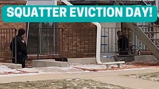 Squatter Eviction! Were they Still There and How Much Damage was Done?