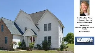 10767 COLLINSWOOD DRIVE, DENTON, MD Presented by Janice Duty.